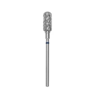 Staleks Frez z Węglika Zaokrąglony Walec Niebieski 6/14mm - Frezarki do paznokci - miniaturka - grafika 1