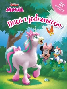 Dzień z jednorożcem. Disney Junior Minnie - Kolorowanki, wyklejanki - miniaturka - grafika 1