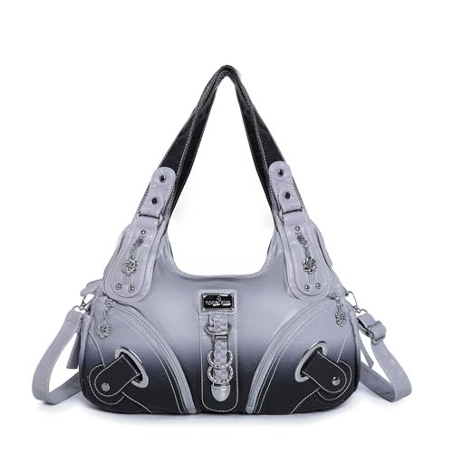 Angelkiss Torebki damskie typu hobo, duże torby na ramię do codziennego użytku, Large