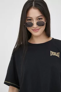 Koszulki i topy damskie - Everlast t-shirt bawełniany kolor czarny - grafika 1