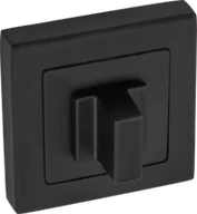 Klamki - Szyld do klamki QD-100 wc czarny - miniaturka - grafika 1