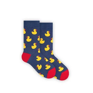 Zabawne Skarpetki W Kaczki - Just Ducky Kids - 31-35 - Moda i Uroda OUTLET - miniaturka - grafika 1