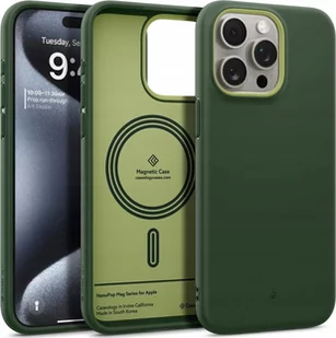 Spigen Spigen Caseology Nano Pop MagSafe, avo green - iPhone 15 Pro - Etui i futerały do telefonów - miniaturka - grafika 1