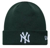 Czapki damskie - Czapka zimowa NEW ERA NYY MLB League Essential Knit Beanie zielona - miniaturka - grafika 1