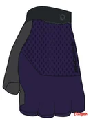 Rękawiczki rowerowe - Rękawiczki Endura Loop Mitt purple - miniaturka - grafika 1