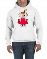 Bluzy męskie - Bluza Z Kapturem Muminki Migotka Mała Mi L 3058 - miniaturka - grafika 1