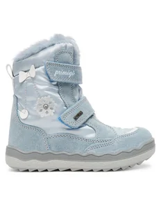 Primigi Śniegowce GORE-TEX 8883722 M Błękitny - Buty dla dziewczynek - miniaturka - grafika 1