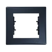 Klawisze i ramki - Schneider Sedna ramka pojedyncza grafitowa SDN5800170 - miniaturka - grafika 1