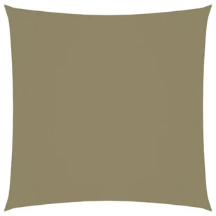 vidaXL Kwadratowy żagiel ogrodowy, tkanina Oxford, 4,5x4,5 m, beżowy 135140 - Parasole ogrodowe - miniaturka - grafika 1