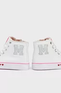 Buty dla dziewczynek - Mayoral tenisówki dziecięce kolor biały - miniaturka - grafika 1
