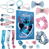 Kalendarze - Kalendarz Adwentowy 2024 Disney Stitch Dla Dziewczynek Święta Prezent - miniaturka - grafika 1