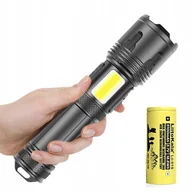 Latarki - Latarka XHP100 zoom Cob Led 26650 LiitoKala - miniaturka - grafika 1