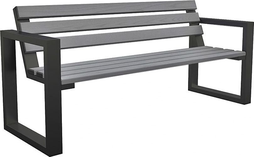 Elior ławka ogrodowa Norin Gray 180cm 2322