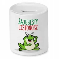 Skarbonki - SKARBONKA DLA LISTONOSZA ŻAJEBISTY LISTONOSZ z Nadrukiem ze Zdjęciem - miniaturka - grafika 1