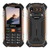 Telefony komórkowe - Hammer Boost LTE Dual Sim Pomarańczowo-czarny - miniaturka - grafika 1