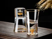 Akcesoria gastronomiczne - Kpl. 2 kieliszków do wódki - miniaturka - grafika 1