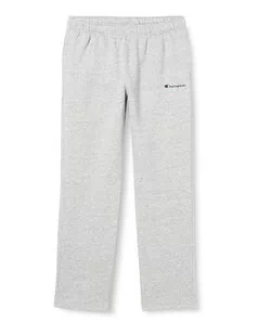 Champion Legacy Authentic Pants-Script Logo Powerblend Fleece Straight Hem męskie spodnie dresowe, Grigio Melange, M - Spodenki męskie - miniaturka - grafika 1