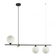 Lampy sufitowe - Italux Barletta lampa wisząca 3-punktowa czarna PND-76540-3-BK PND-76540-3-BK - miniaturka - grafika 1