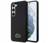 Etui i futerały do telefonów - Lacoste LCHCS23MPVCK Hardcase Iconic Petit Pique do Samsung Galaxy S23+ Czarny - miniaturka - grafika 1