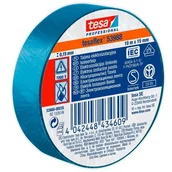 Taśmy izolacyjne i naprawcze - Tesa Taśma elektroizol.5000v pcw 10m:15mm niebieska (h5394702) H5398835 - miniaturka - grafika 1