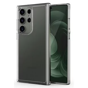 Etui CRONG Crystal Shield Cover do Samsung Galaxy S23 Ultra Przezroczysty - Etui i futerały do telefonów - miniaturka - grafika 1