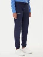 Spodnie sportowe damskie - Kappa Spodnie dresowe Festa 331M34W Granatowy Regular Fit - miniaturka - grafika 1