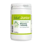 Suplementy i witaminy dla psów - DOLFOS DOLVIT CANIS JUNIOR 0,8 KG TABL. - miniaturka - grafika 1