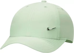 Czapka bejsbolówka NIKE Dri-FIT Club Dziecięca Metal Logo Swoosh ZIELONA - Czapki damskie - miniaturka - grafika 1