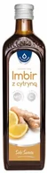 Soki i napoje niegazowane - Imbir z cytryną z witaminą C, 490 ml /Oleofarm/ - miniaturka - grafika 1