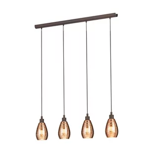 Eglo SIRACUSA Lampa Wisząca Brązowy 4-punktowe Design Obszar wewnętrzny SIRACUSA Czas dostawy od 10-14 dni roboczych 39507 - Lampy sufitowe - miniaturka - grafika 1