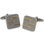 Spinki do mankietów i krawatów - Spinki do mankietów SL-10297 - miniaturka - grafika 1