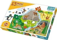 Puzzle - Trefl Puzzle Baby 15 elementów Maxi Zwierzątka i ich domki DARMOWA DOSTAWA OD 199 ZŁ! GXP-645247 - miniaturka - grafika 1