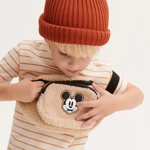 Reserved - Saszetka Mickey Mouse - Beżowy - Plecaki szkolne i tornistry - miniaturka - grafika 1