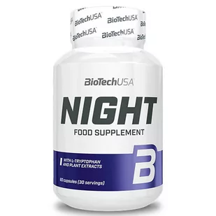 Biotech USA Night 60caps - Witaminy i minerały dla sportowców - miniaturka - grafika 1