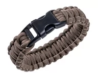 Bransoletki - Bransoletka Paracord BCB 9 cali Coyote Brown (CM073C) - miniaturka - grafika 1