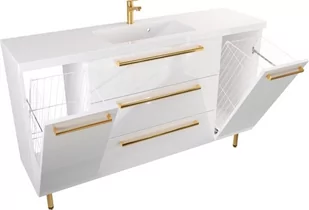 Szafka Umywalkowa Stojąca ATHOS 140 cm K K UZ - Szafki łazienkowe - miniaturka - grafika 1