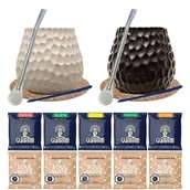 Yerba Mate - Zestaw dla Dwojga Yerba Mate Tykwa Bombilla 10x50g - miniaturka - grafika 1