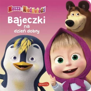 Masza i Niedźwiedź. Bajeczki na dzień dobry - Książki edukacyjne - miniaturka - grafika 1