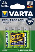 Akcesoria i części modelarskie - Varta Akumulatory AA NiMH Varta Ready2Use HR06 1.2 V 1350 mAh 4 szt - miniaturka - grafika 1