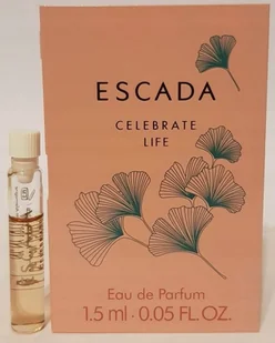 Escada Escada, Celebrate Life, Eau De Parfum, For Women, 1.5 ml *Vial For Women - Wody i perfumy damskie - miniaturka - grafika 1