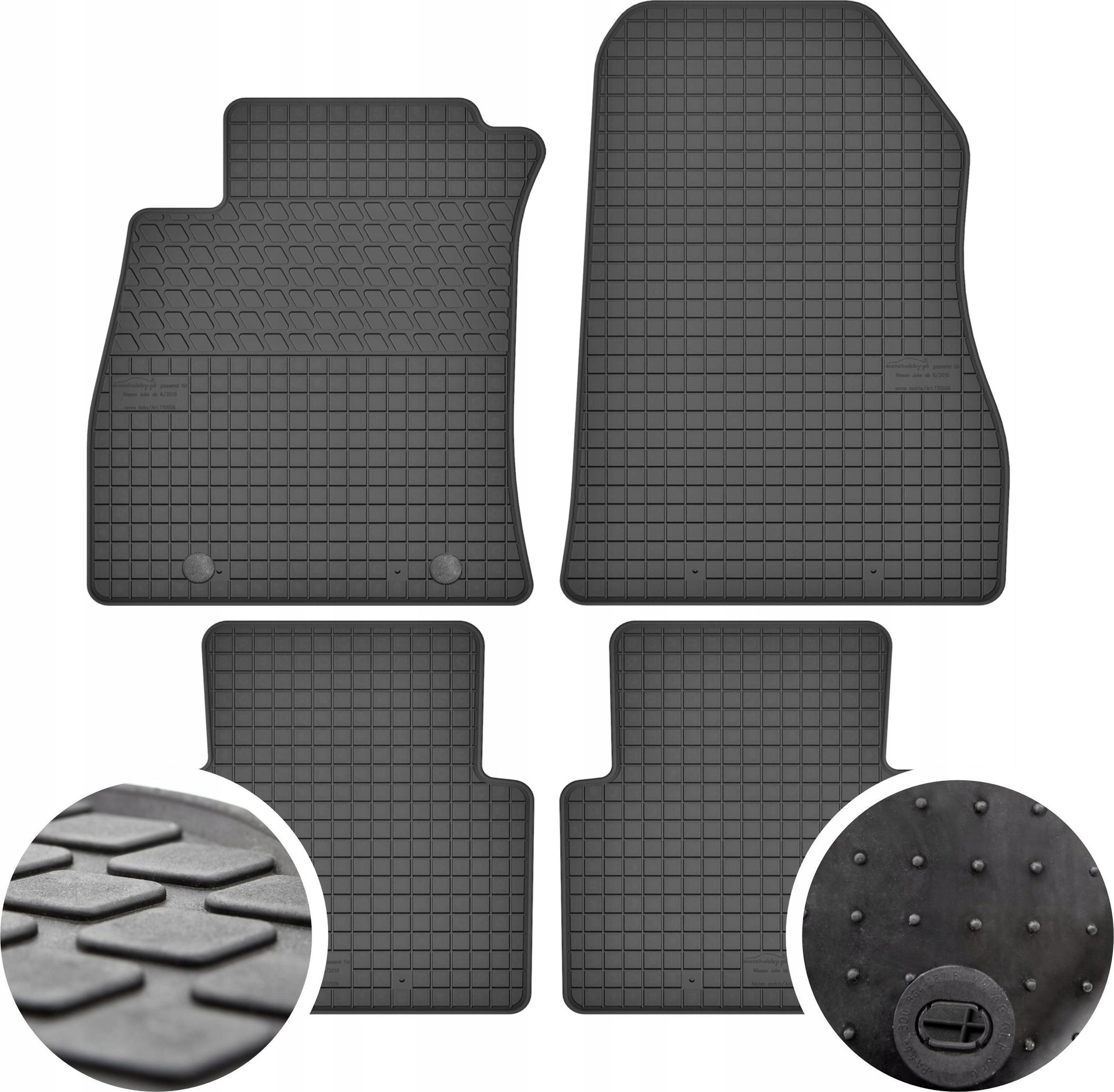 GeyerHosaja Dywaniki gumowe do Nissan Juke