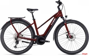Rower elektryczny Cube Touring Hybrid EXC 500 Trapeze red´n´white 2023 - Rowery elektryczne - miniaturka - grafika 1