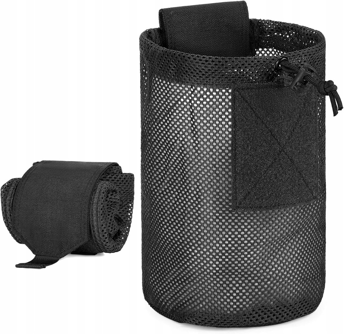 KIESZEŃ TAKTYCZNA NA MAGAZYNEK SASZETKA DO PASKA siatkowa zaciągany sznurek