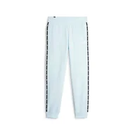 Dresy damskie - Spodnie dresowe damskie Puma ESS TAPE FL CL niebieskie 67599969-XL - miniaturka - grafika 1