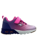 Trampki damskie - Kangaroos Sneakersy "KX-Bases EV" w kolorze różowo-fioletowym - miniaturka - grafika 1