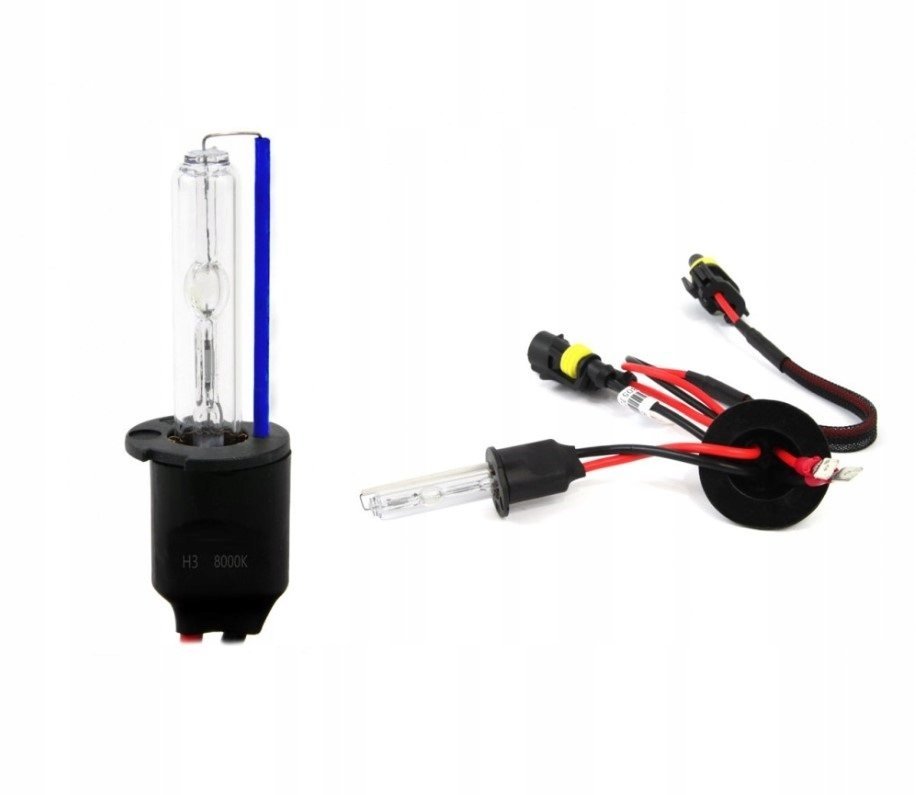 2x Palnik H3 8000k Żarnik Xenon Do Przetwornic Hid