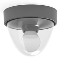 Lampy ścienne - Nowodvorski Lampa sufitowa i ścienna NOOK na e27 10W IP44 wys. 15cm grafit 7965 - miniaturka - grafika 1
