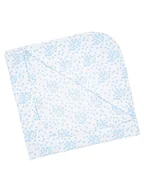 Koce i narzuty dla dzieci - Dziecięcy pled 74cmx74cm kwiatki niebieskie Nicol r.ONESIZE - miniaturka - grafika 1