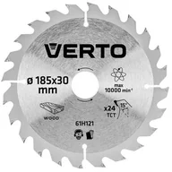 Tarcze do pił - Verto Tarcza do cięcia GRAPHITE 57H662 185 x 30 mm do pilarki widiowa - miniaturka - grafika 1