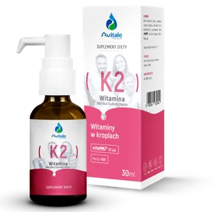 MedicaLine Witamina K2 (VitaMk7) 20g (30ml) Avitale - Suplementy diety - miniaturka - grafika 1